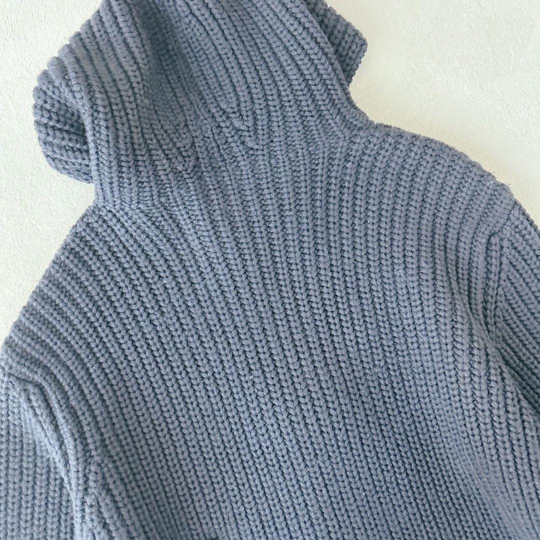 ポロバイラルフローレン ダッフルコート ローゲージニット 90's ネイビー