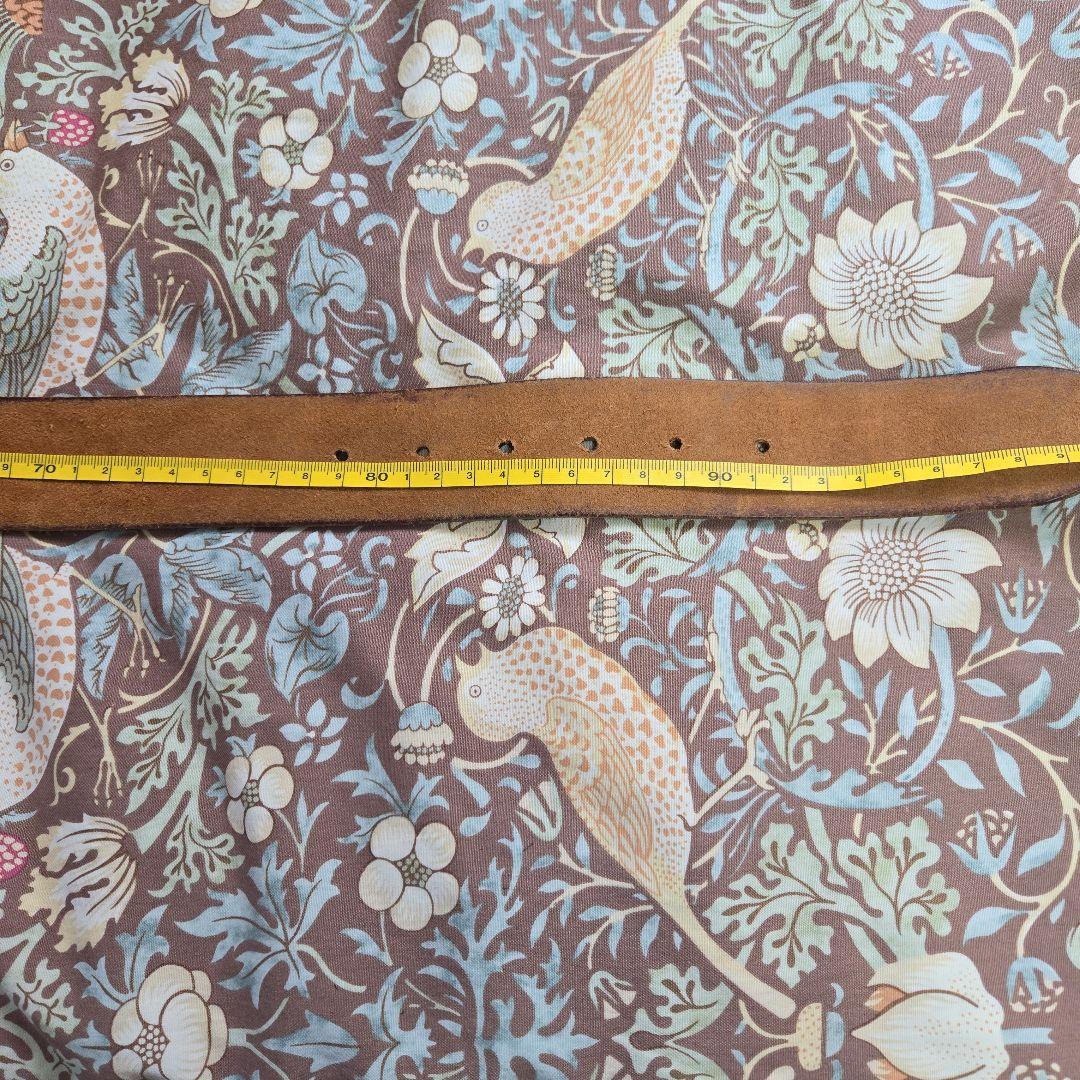 【希少】45rpm 45R ブラウンレザー ハート型バックル ベルト