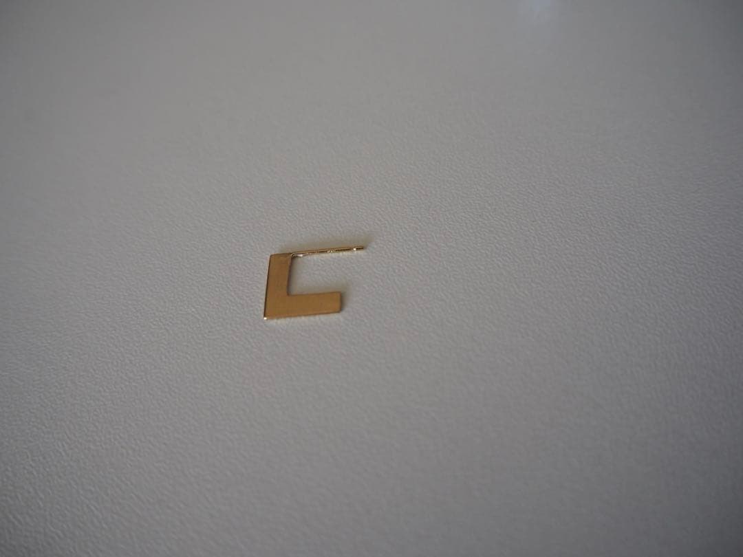 hirondelle 18k ピアス　片耳