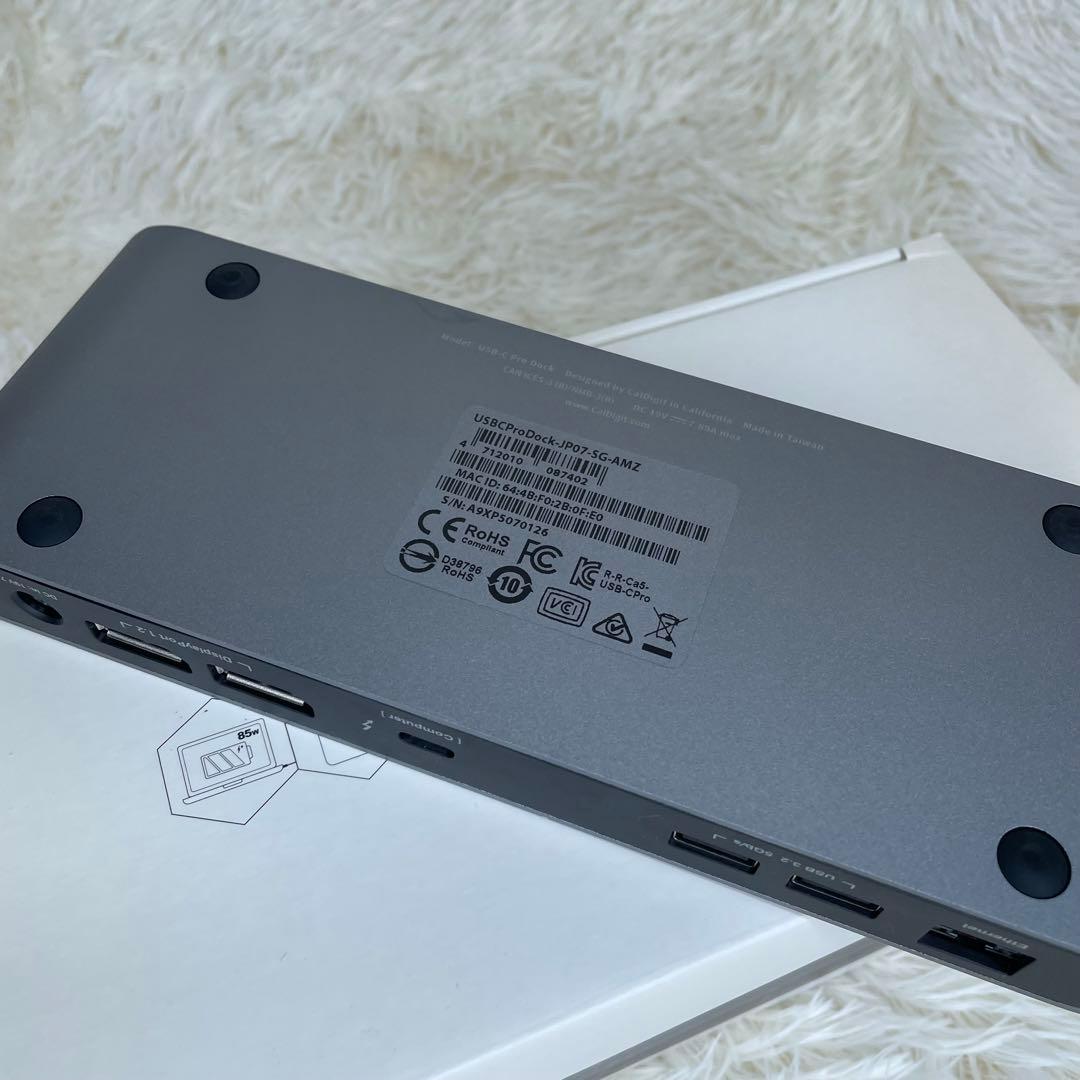 【美品】 CalDigit USB-C Pro Dock