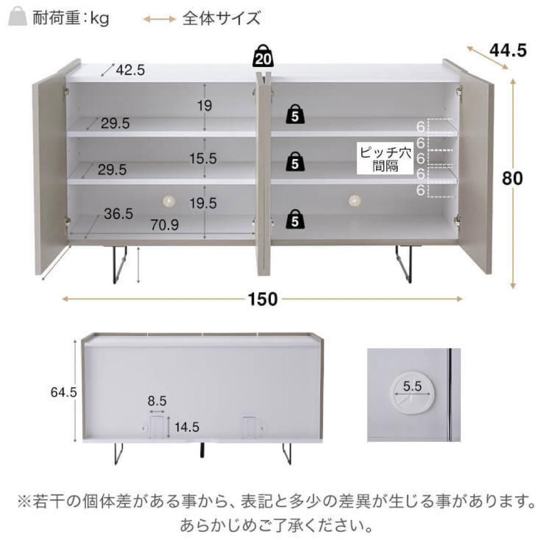 【職人手作り】国産レザーチェスト グレー