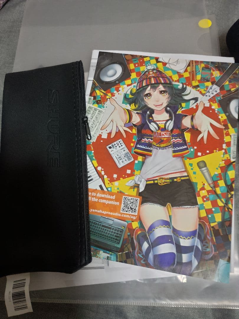 YAMAHA　AG06セット（マイク、ヘッドホン付き）