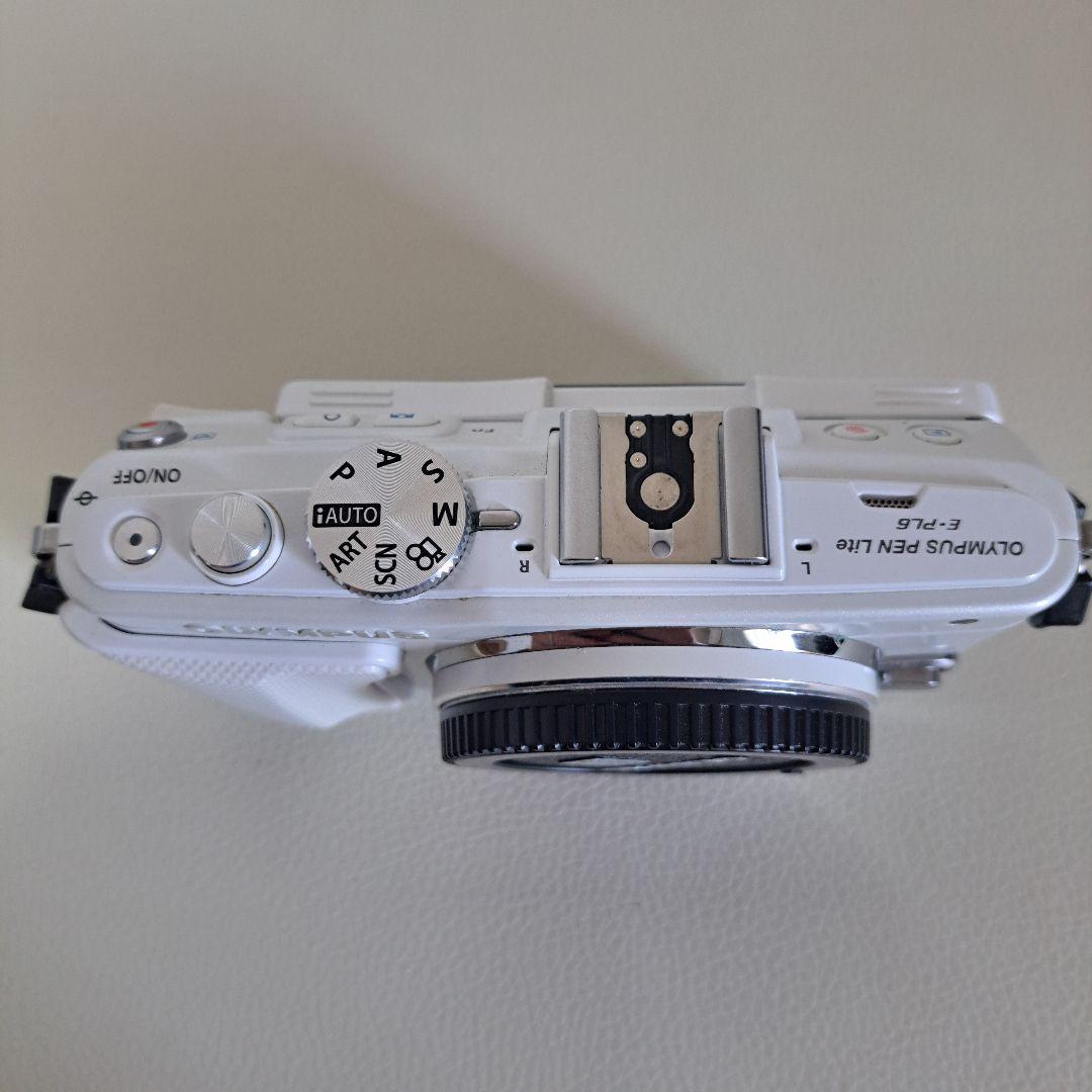 【動作未確認】ジャンクOLYMPUS PEN Lite E-PL6 ホワイト