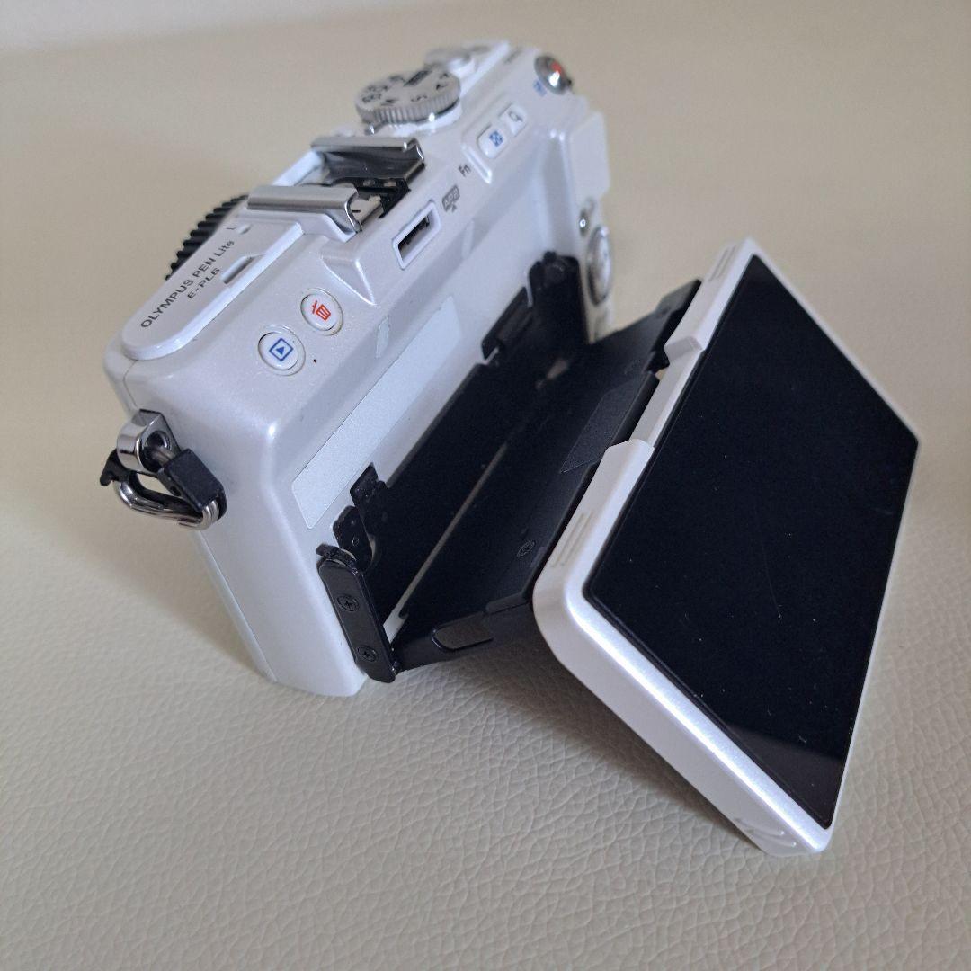 【動作未確認】ジャンクOLYMPUS PEN Lite E-PL6 ホワイト