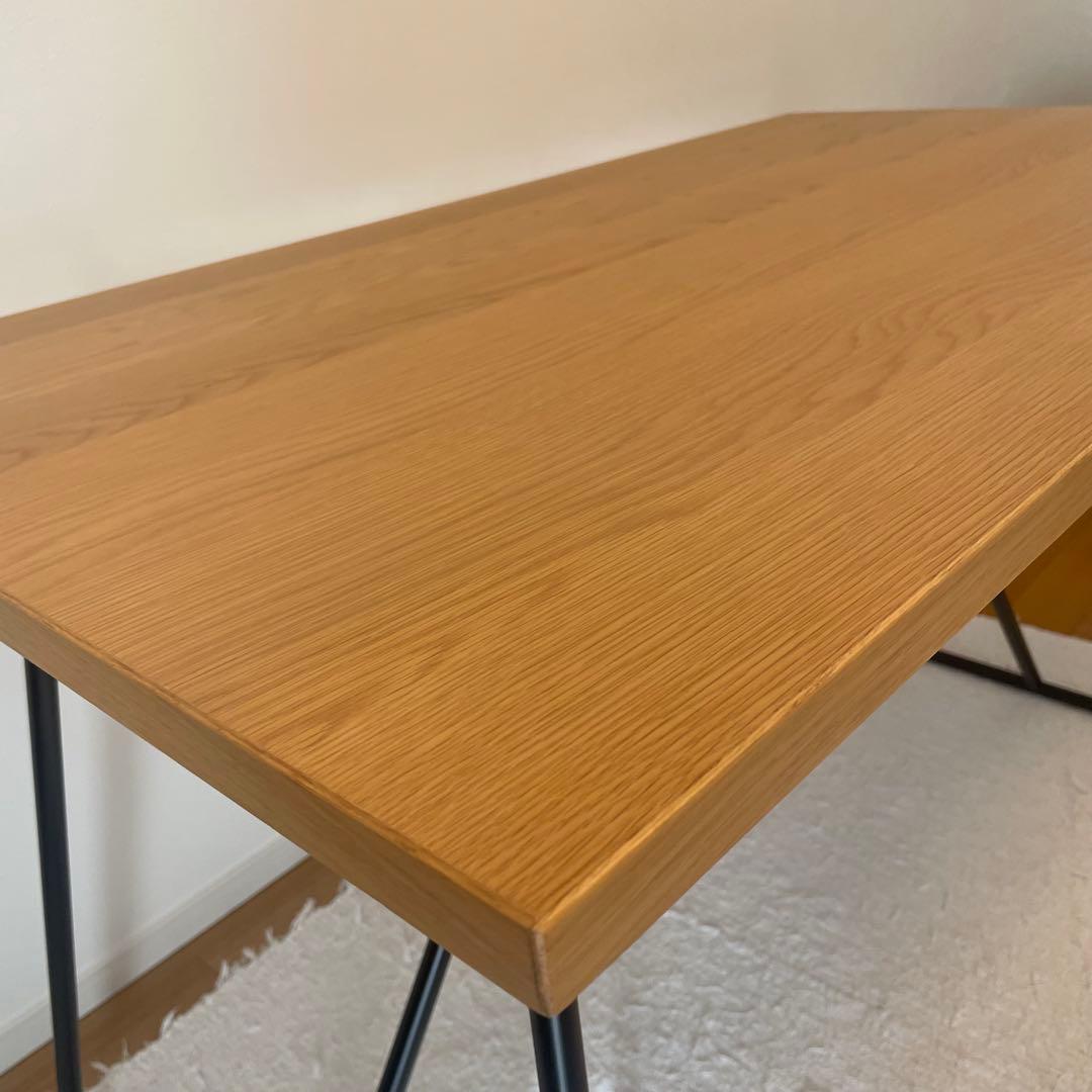 【無印良品】取説付き！状態良好　木製折りたたみテーブル W120cm