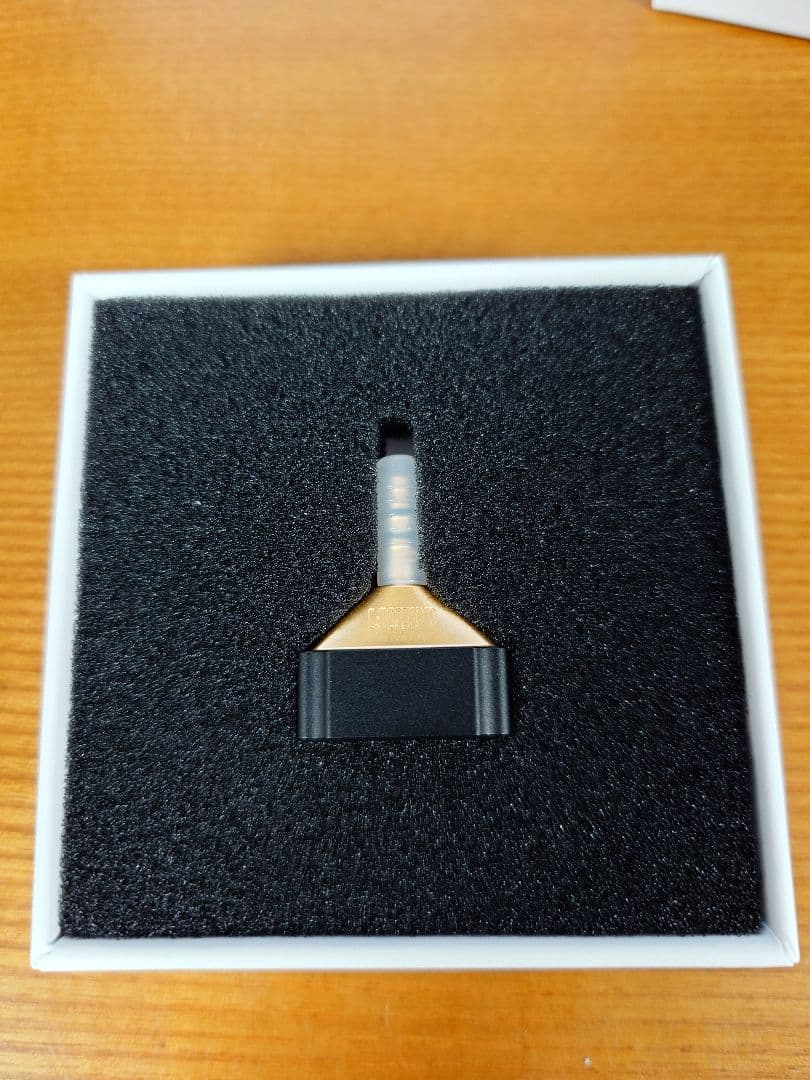 ddHiFiDJ44Gold正規品新品4.4mmジャック⇒3.5mm変換アダプタ