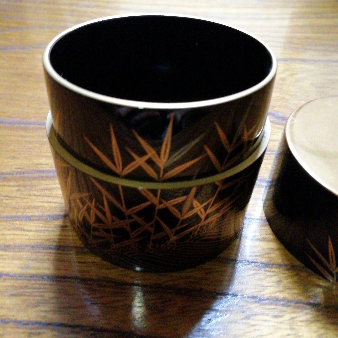 桂山作　鴛鴦蒔絵中次