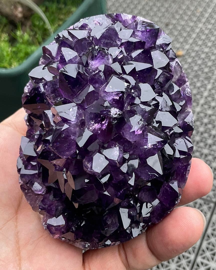 【トップグレード】天然石 ウルグアイ産 アメジストフラワー