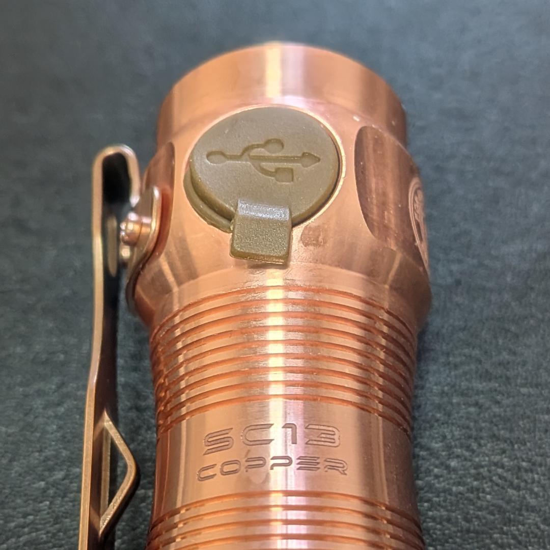 Sofirn SC13 Copper （Sofirnピンバッジ付き）