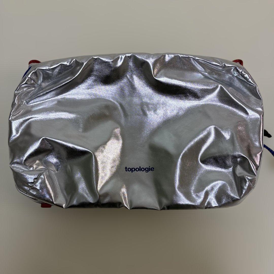 トポロジー　ボトルサコッシュ　ラージ　シルバー　ショルダーストラップ　現行品