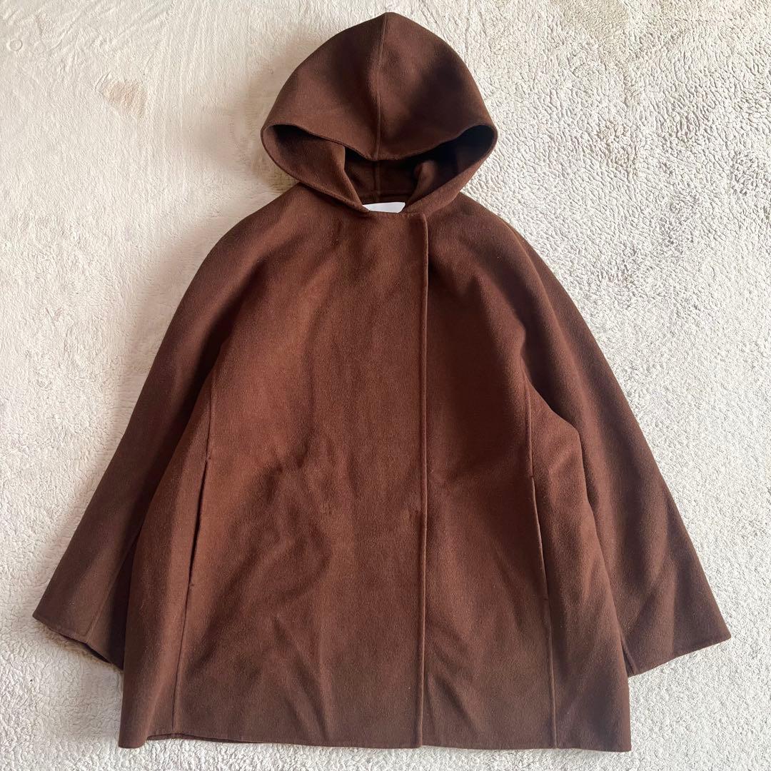 極美品✨ボールジィ プレミアムウールリバーデッドショートコート ブラウン S