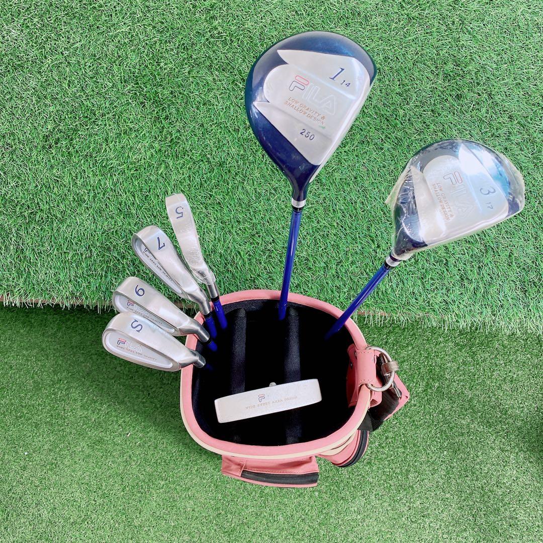 ゴルフクラブ　レディースセット　初心者　FILA やさしい　入門　N1898