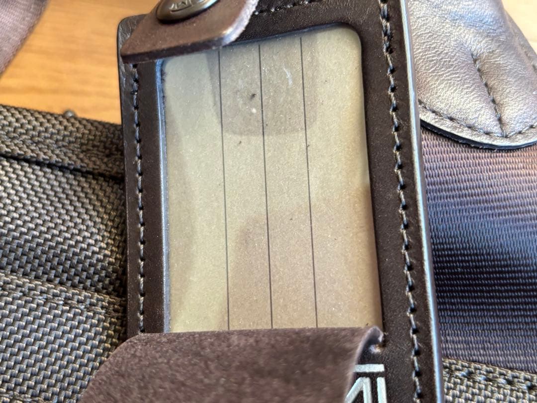 未使用品訳ありTUMI トゥミ　ビジネスバッグ ブラウン　2Way