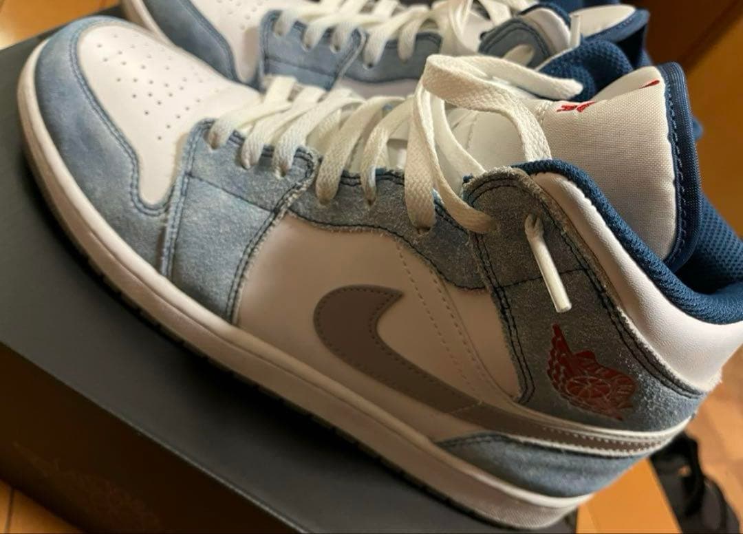 エアジョーダン1 ハイパーロイヤル MID NIKE 29cm シューガード付き