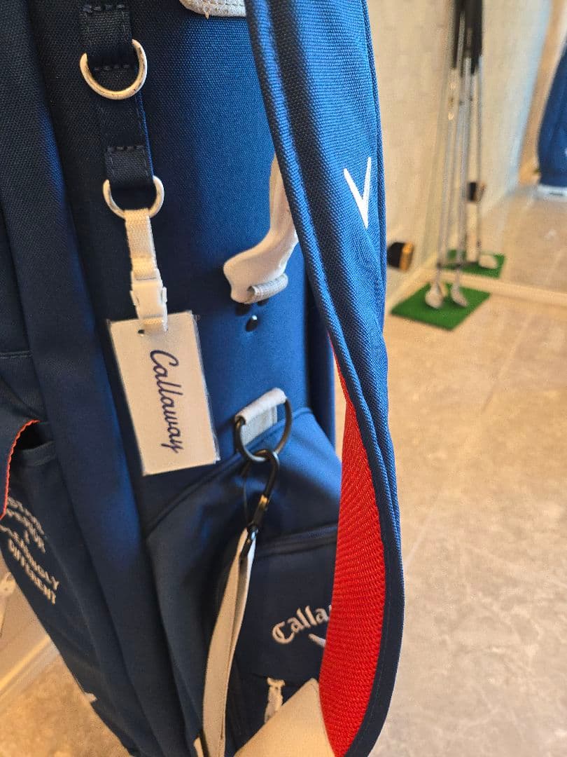 Callaway ネイビーキャディバッグ