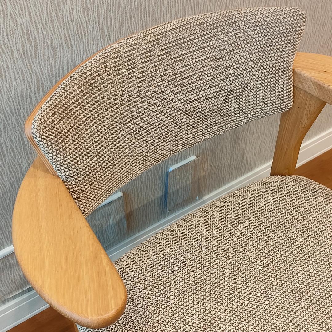 美品　INOUE Associates　アームチェア　中座椅子　2脚セット