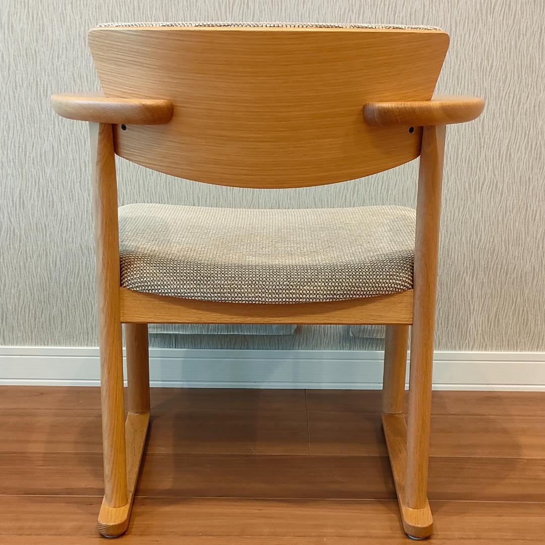 美品　INOUE Associates　アームチェア　中座椅子　2脚セット