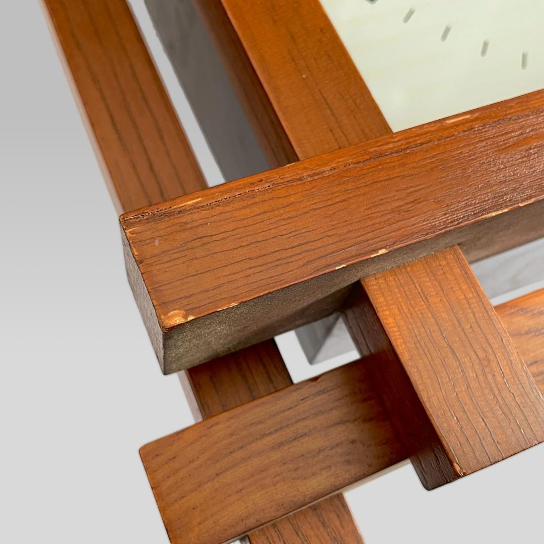 80s【SEIKO】ヴィンテージ モダンデザイン 掛け時計 ウォールクロック