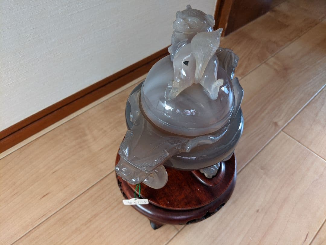 ★香炉 めのう 置物