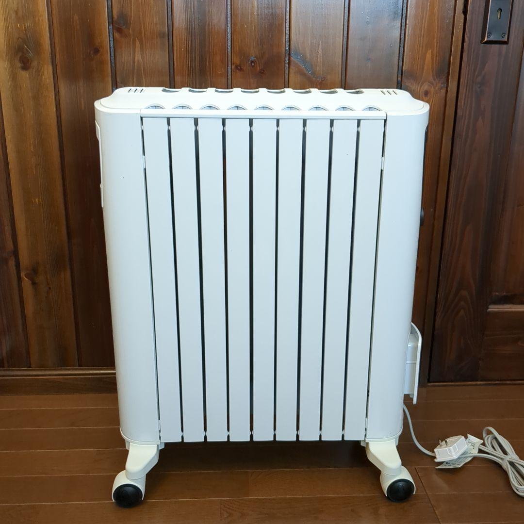 【美品】デロンギ ユニカルド オイルヒーター 白+黒 RHJ65LO915