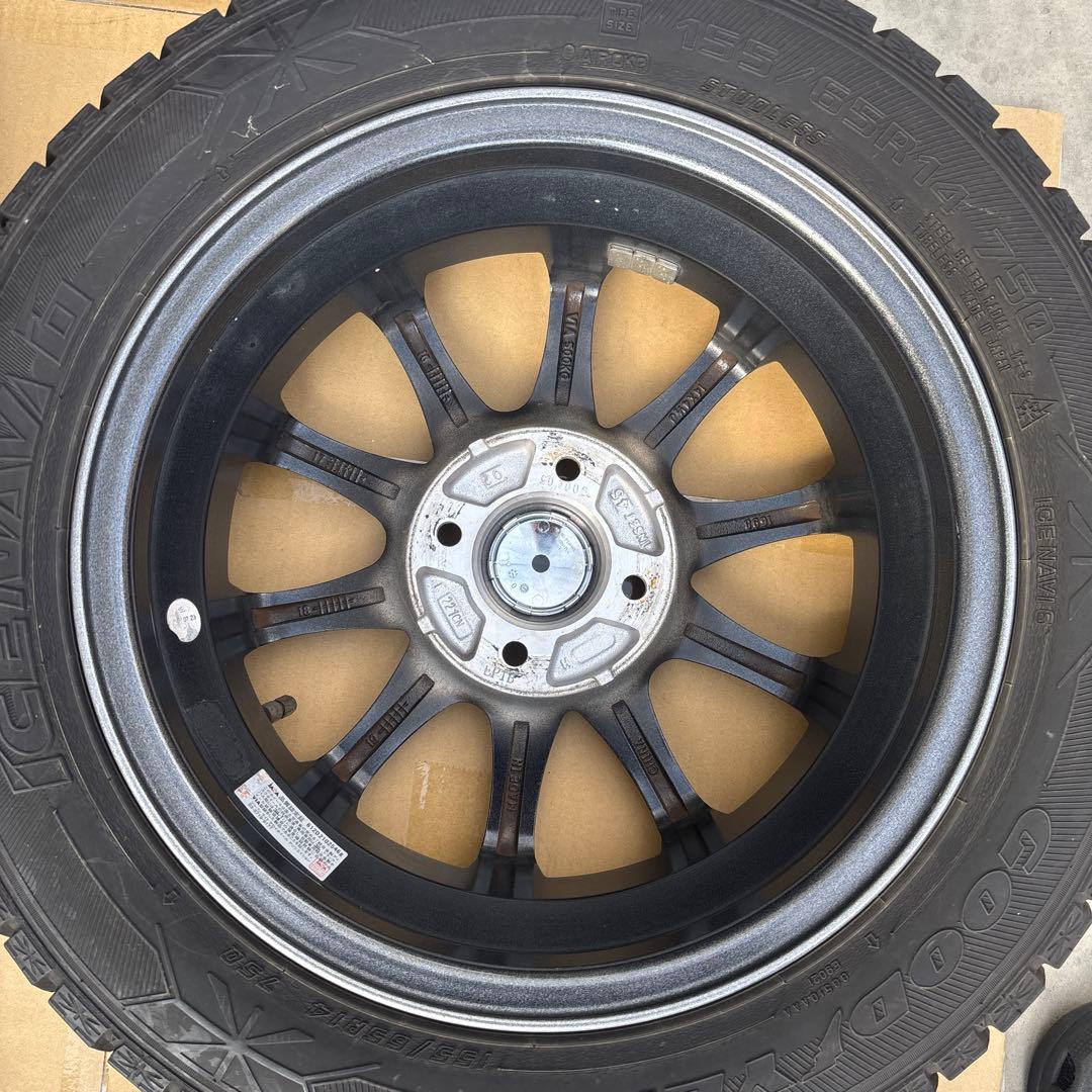 Exceeder ICE NAVI 6 14インチタイヤセット