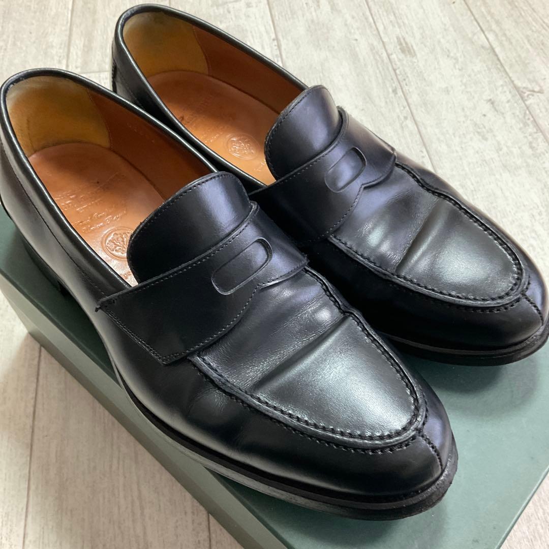 ユニオンインペリアル　ローファーU2004 黒　サイズ7