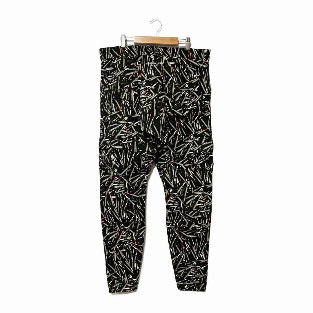 新品 ラッセルノ ゴルフ スキニー ロングパンツ バレット XL 6