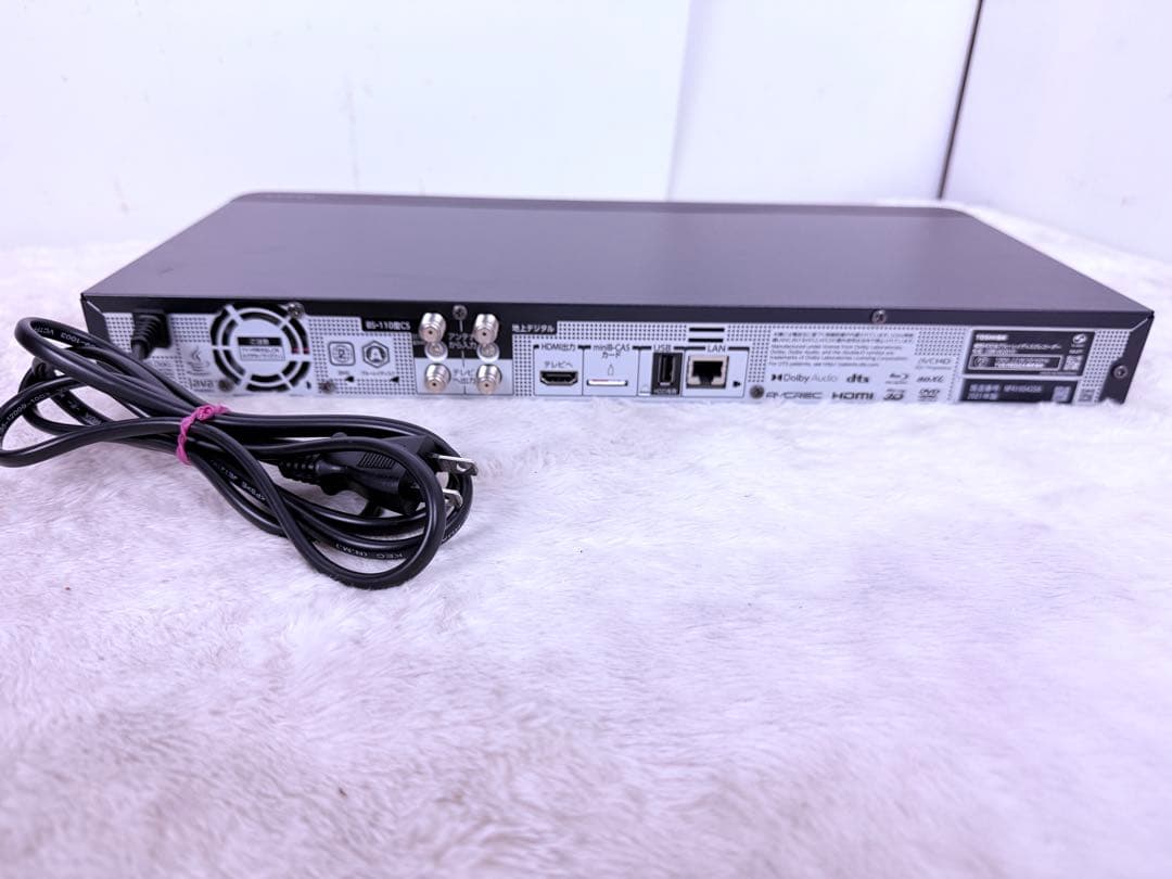 すぐに視聴可能セット♪ 2TB東芝REGZA DBR-W2010 Blu-ray