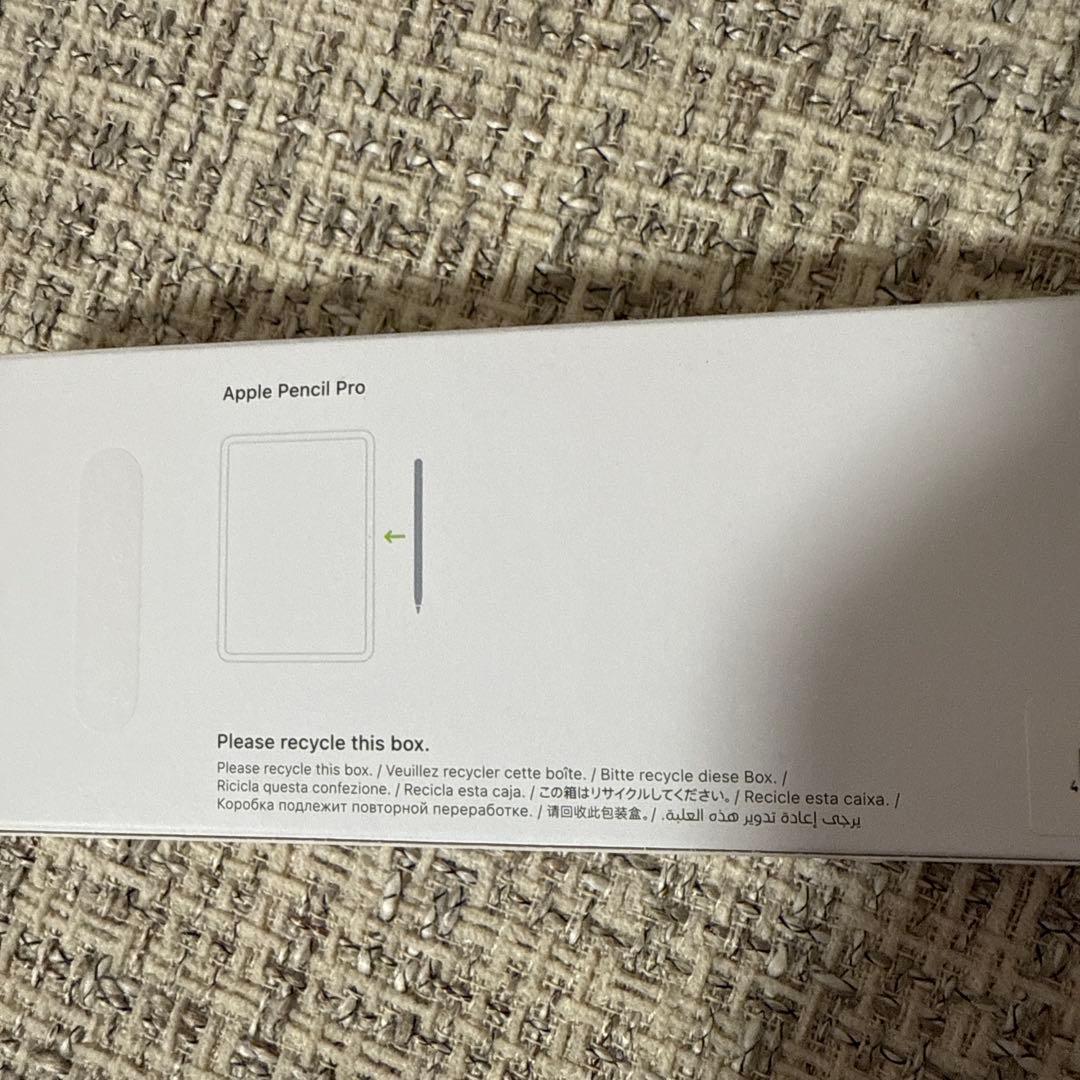 Apple Pencil Pro 専用パッケージ付き