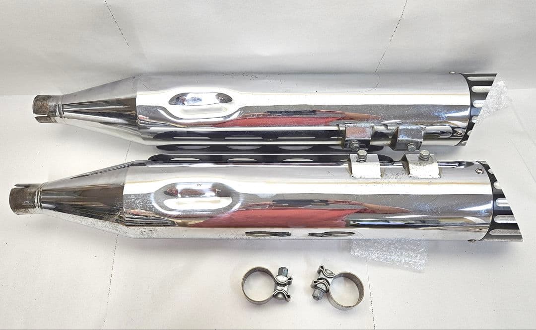 Ken's Factoryハーレー用バンキッシュ スリップオンマフラー6-101