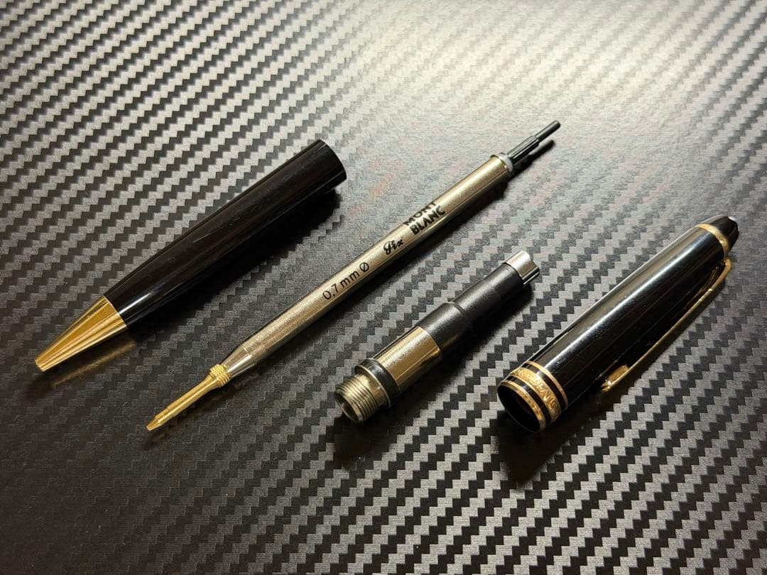 モンブラン マイスターシュテュック 165 ペンシル 0.7mm ブラック