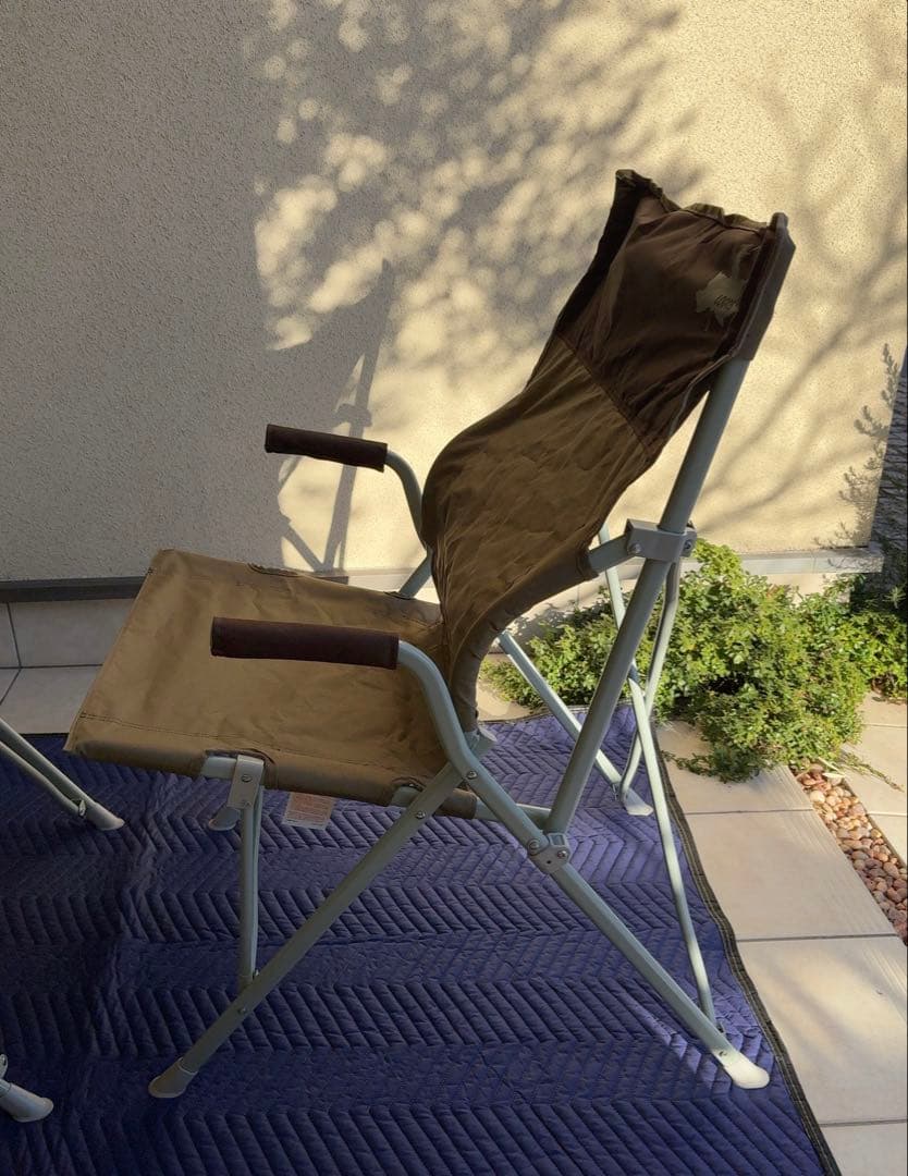 LOGOS ロゴス Life バックホールドチェア(ブラウン)【使用頻度少な目】