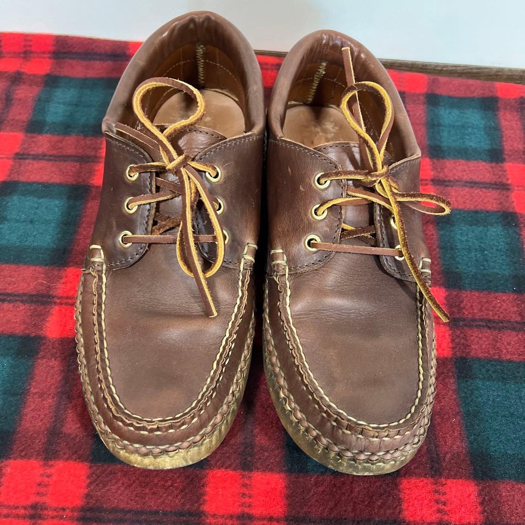 ダブルアールエル RRL ハンドソーンモカシン　10D アメリカ製