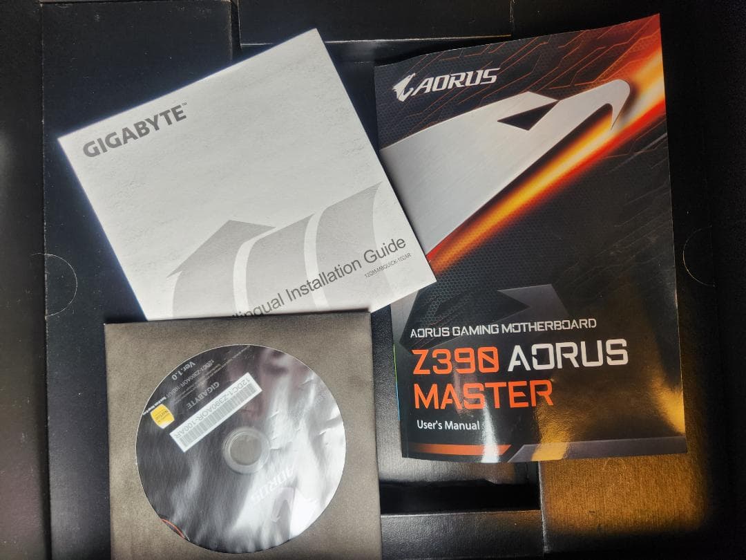 Z390 Gigabyte AORUS MASTER ATX マザーボード