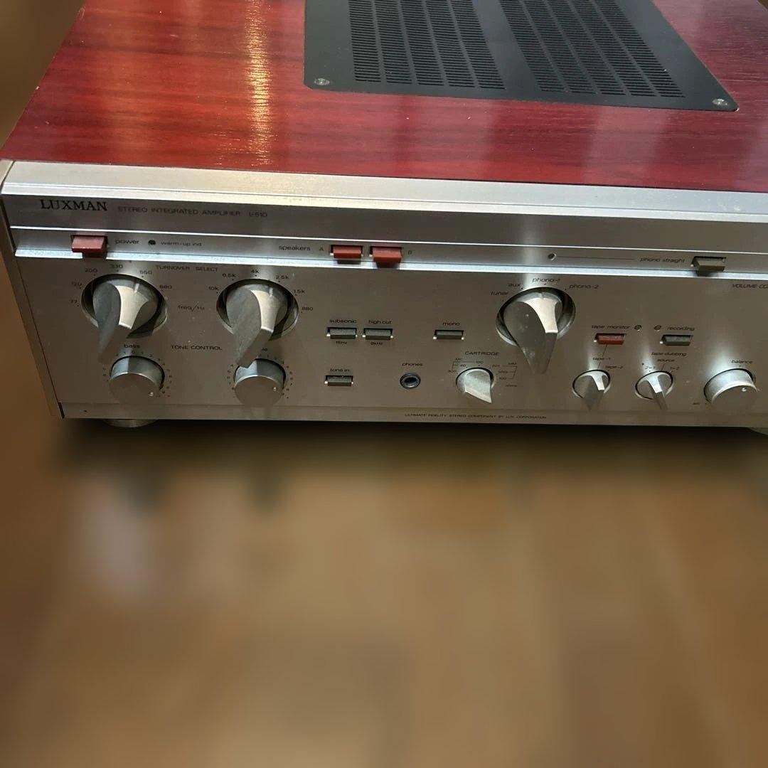 ラックスマンl-510プリメインアンプ　ジャンク