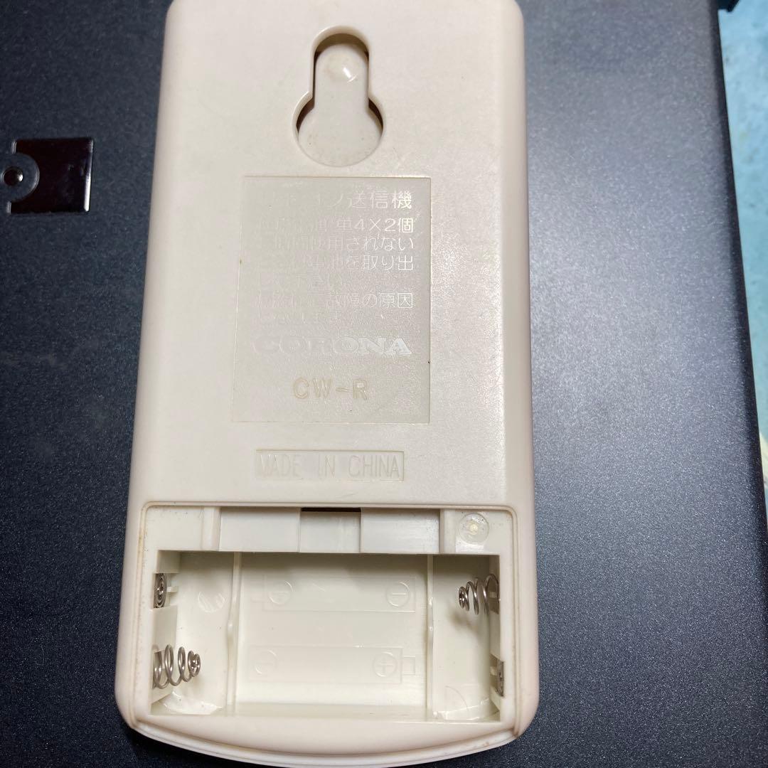 【ジャンク品】コロナ窓枠エアコン★CW-162H 本体のみ（リモコン付）