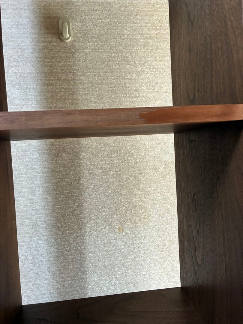 無印良品　スタッキングシェルフ　5段　ウォールナット