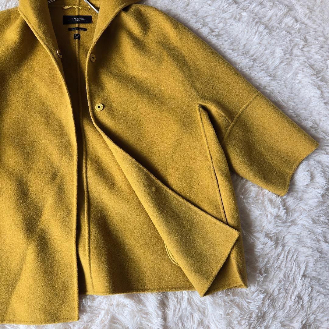 マックスマーラ クチートアマーノ フード付きコート ダブルフェイス L相当