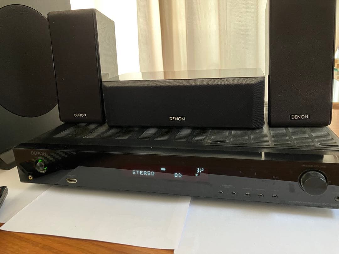DENON　AVC-S500HD デンオン　ホームシアター システム