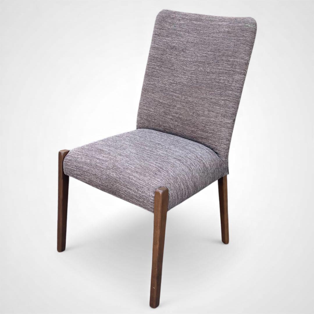 ニトリ Nコレクション ダイニングチェア2脚セット ミドルブラウン　引取限定