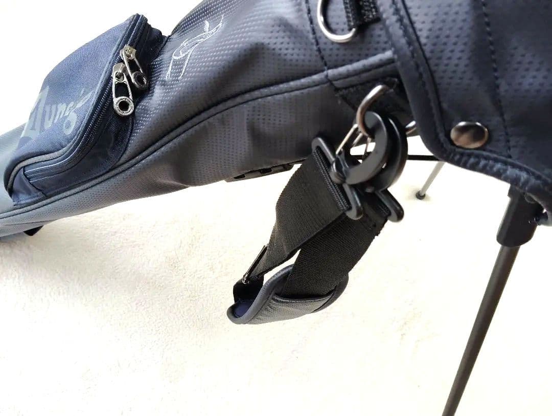 【お値下げ】【美品】【マンシングウェア】セルフスタンド．ゴルフクラブケース