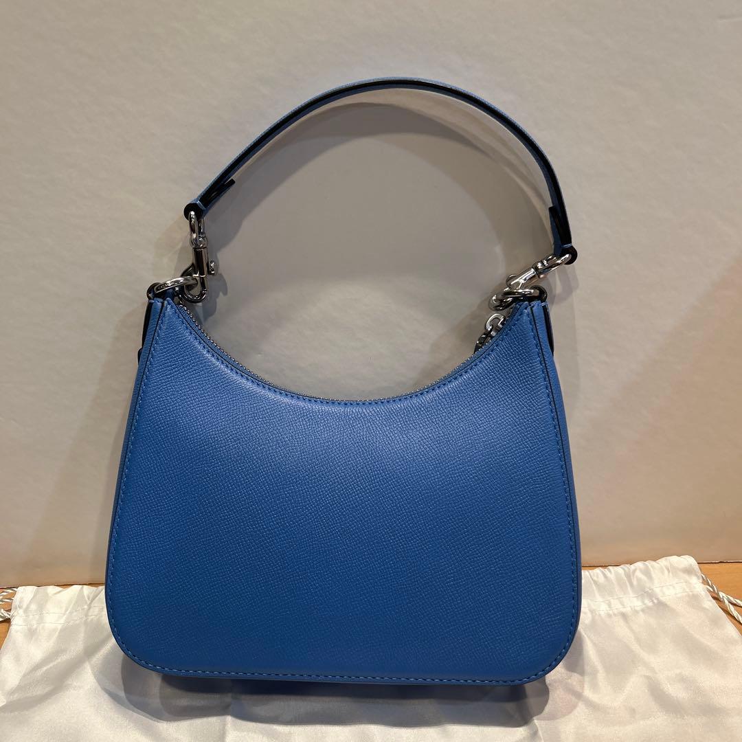 タグ付新品【COACH】ショルダーバッグ　青色