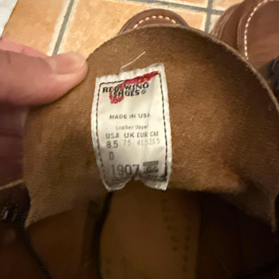 数回使用のみ極美品Red Wing アイリッシュセッター レッドウィング
