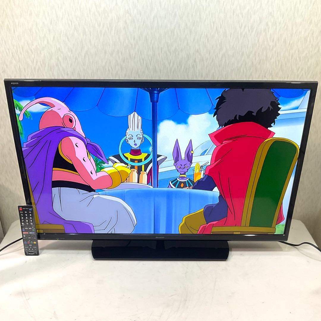 【値下げok】美品 裏録対応 40型 シャープLED液晶テレビ アクオス