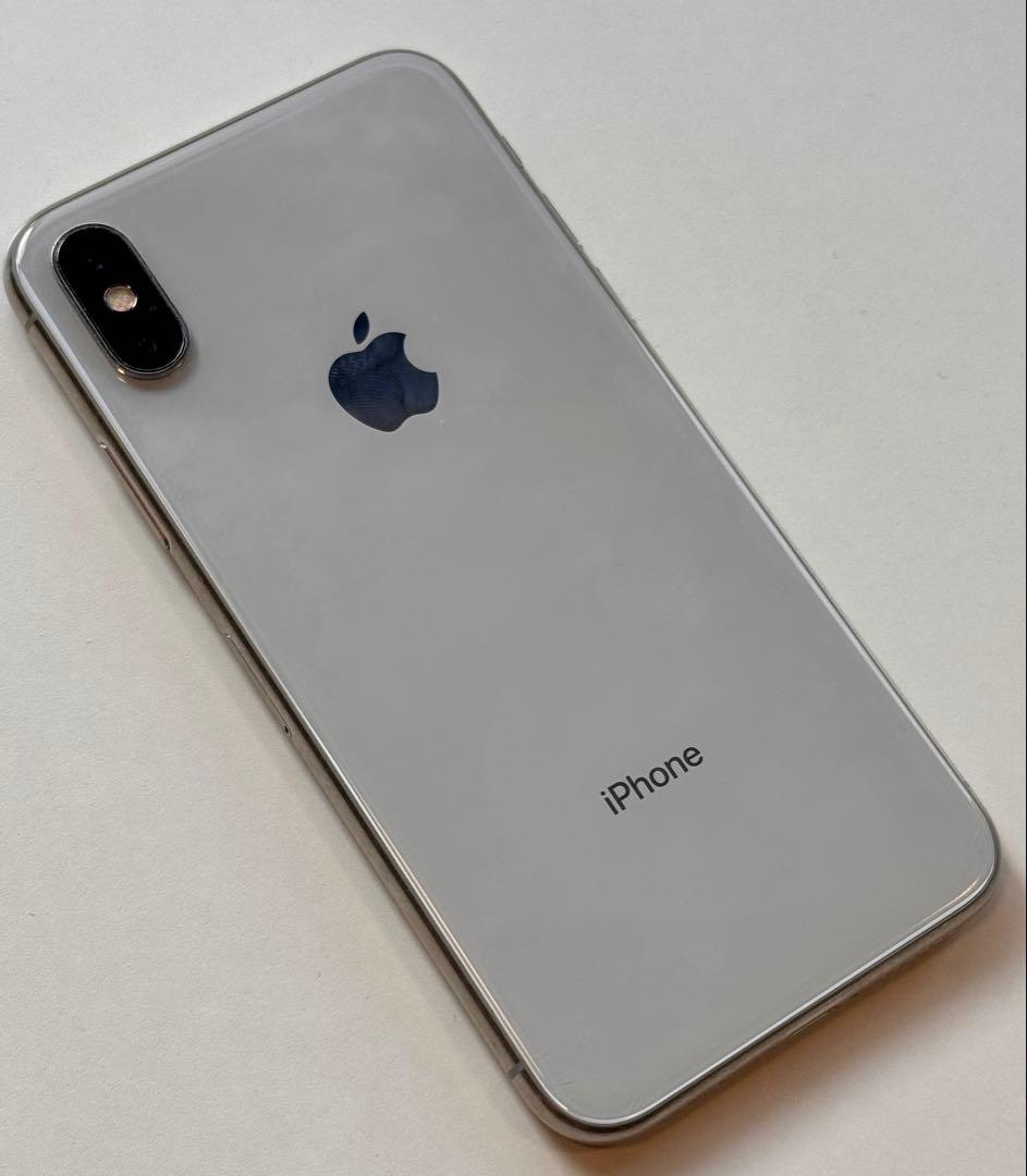 Apple iPhone X シルバー 64GB 本体