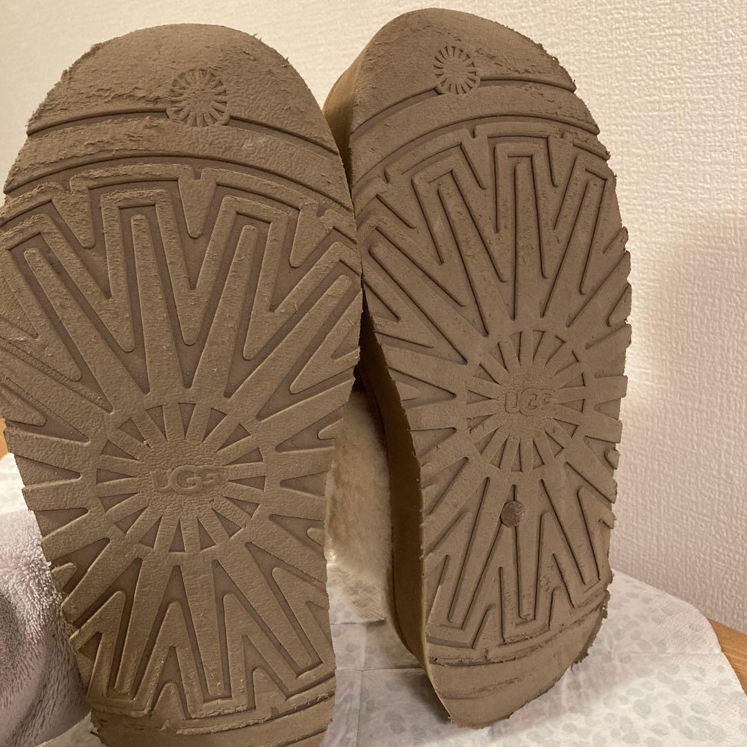 正規品UGG ファンケット　26cm Chestnut 厚底　ブラウン