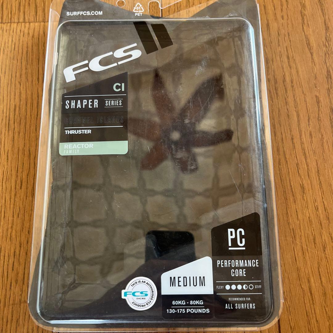 FCS II CI サーフボードフィン 3枚セット