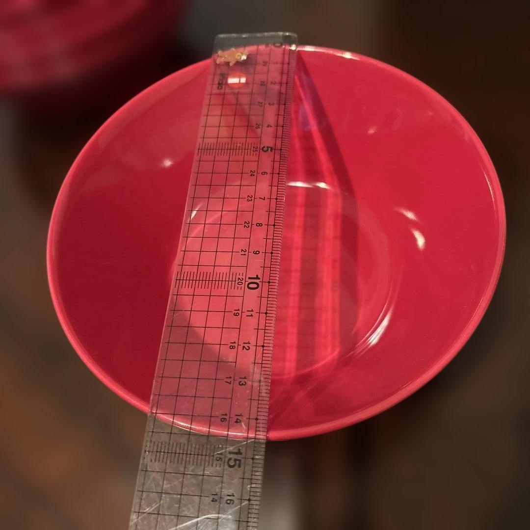  Teema レッド ７枚セット