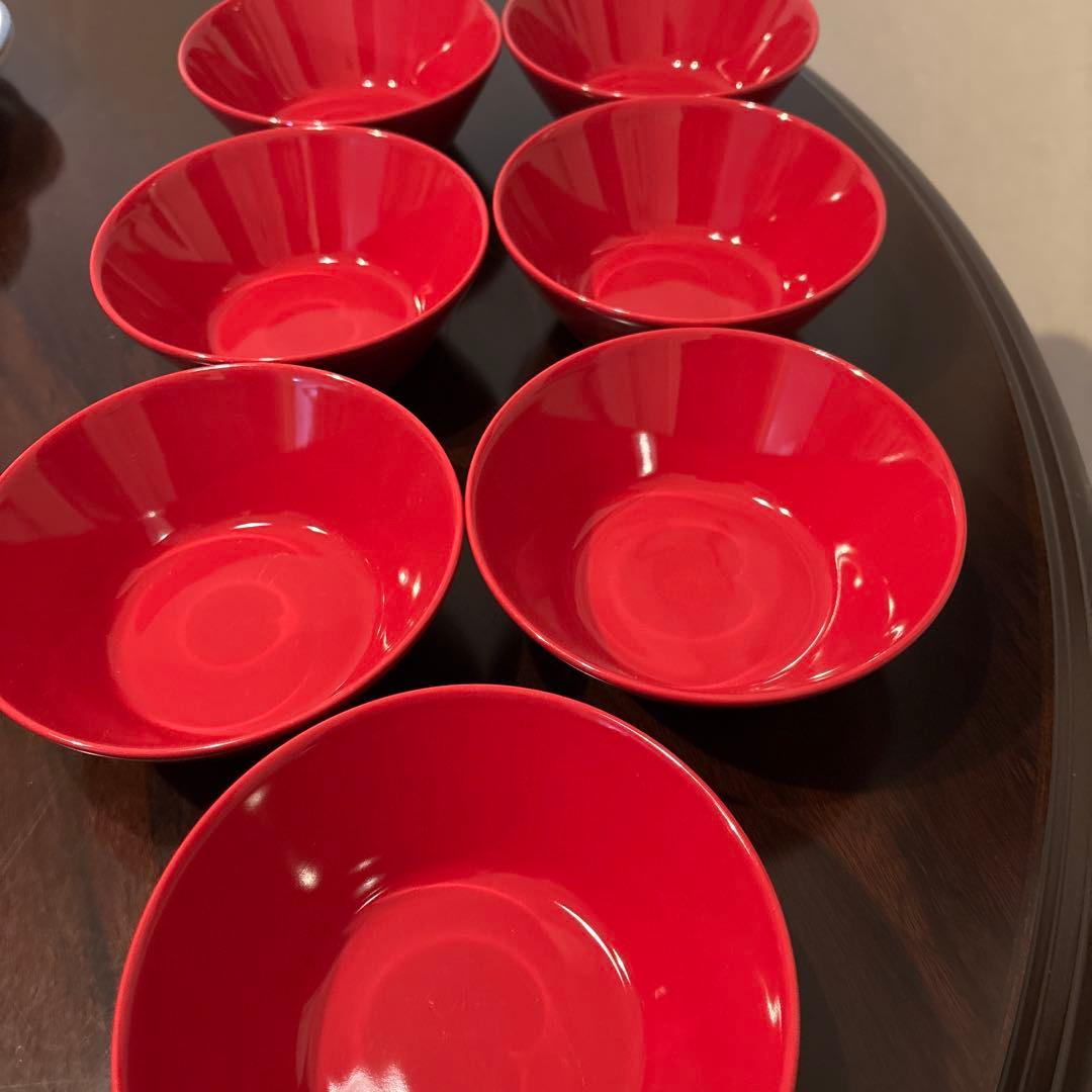  Teema レッド ７枚セット