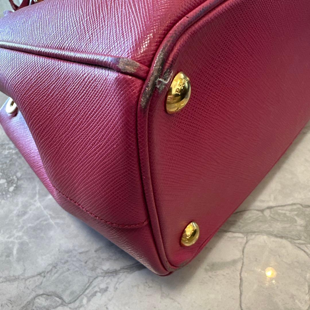 PRADA トートバッグ　ピンク